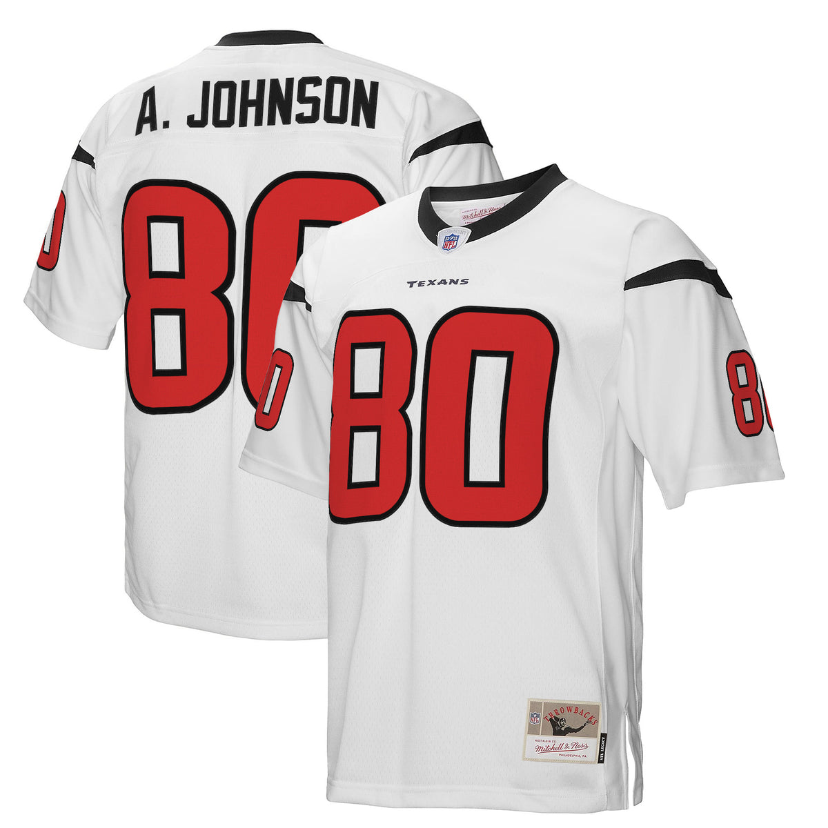 Houston Texans Throwback Legacy Jersey - All Stitched - Andre Johnson — view 1