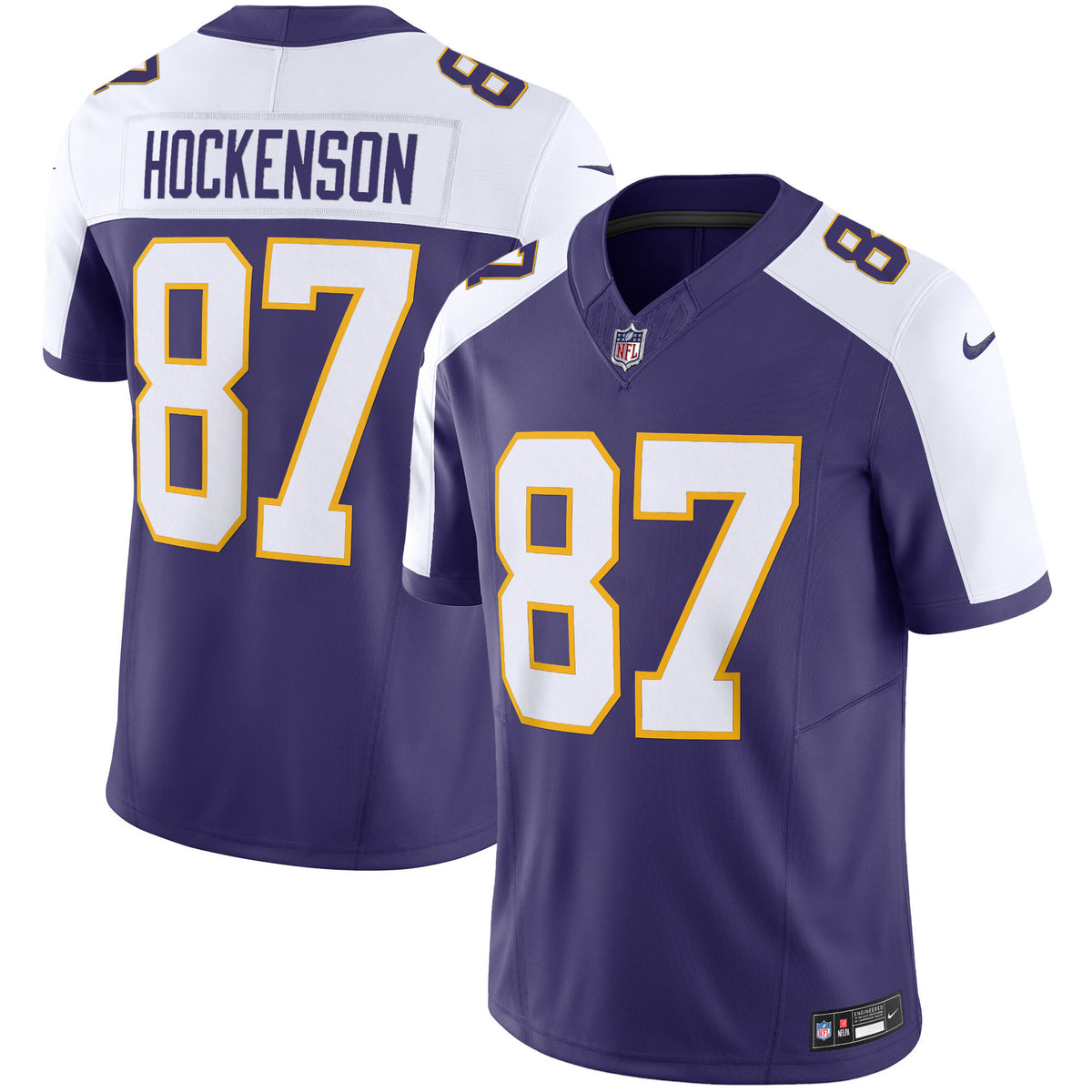 Men's Vikings Classic Limited Jersey - All Stitched - Alternate - T.J. Hockenson — view 1