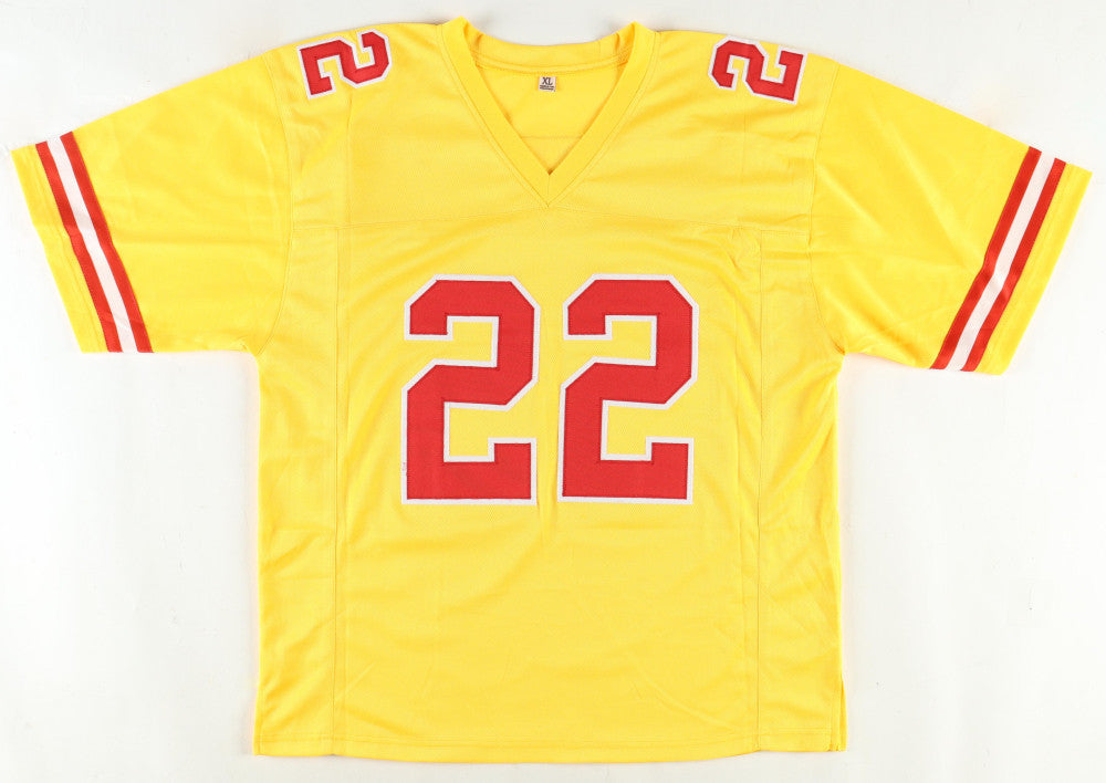 Trent McDuffie Kansas City Chiefs Yellow Jersey - All Stitched - Yellow — view 1