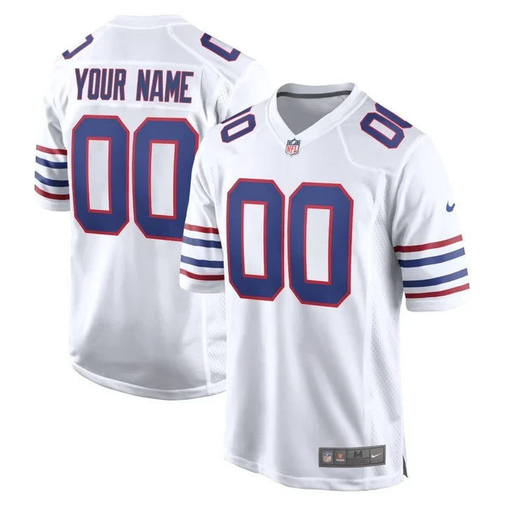 Buffalo Bills Road Game Custom Jersey - All Stitched — view 1