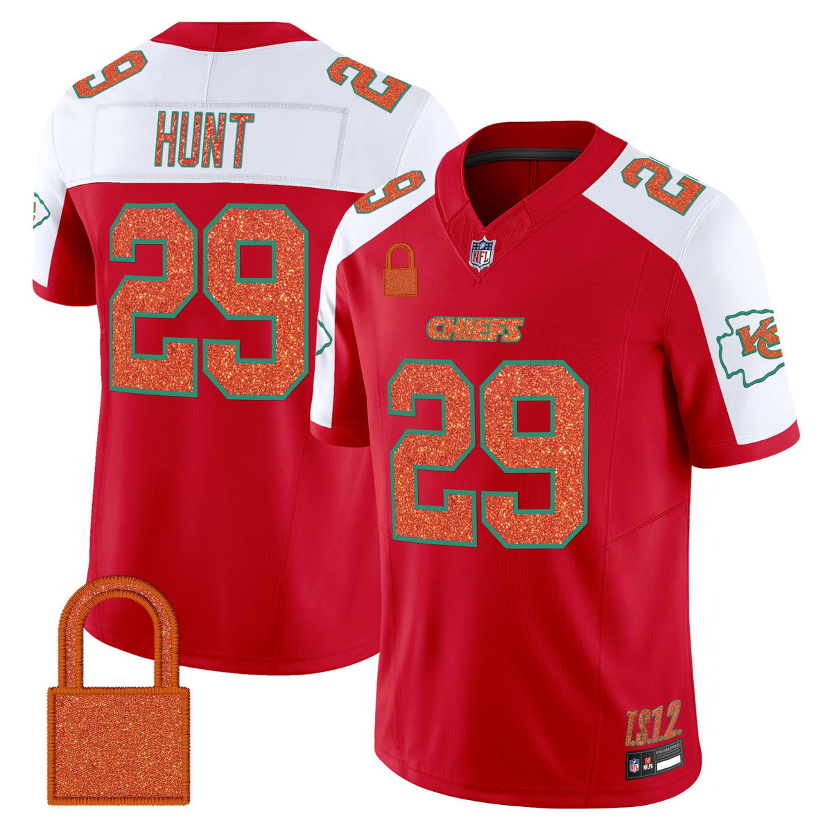 Men's Kansas City Chiefs 'Taylor Swift - TS12 - The Life of a Showgirl' Vapor Limited Jersey - All Stitched — view 1
