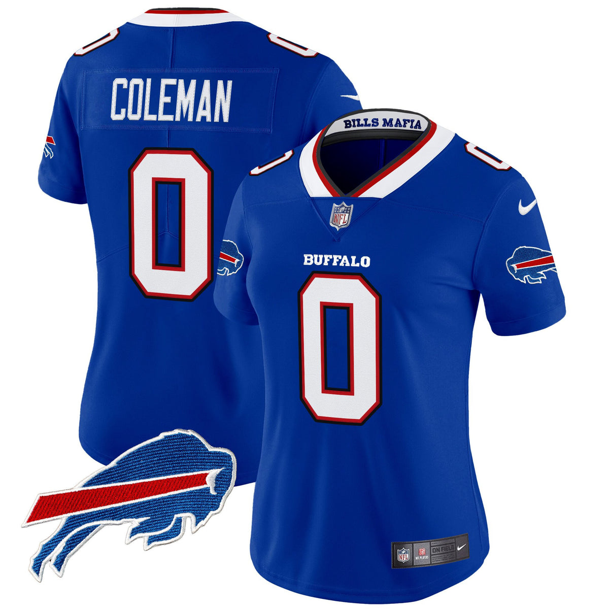 Women's Buffalo Bills 2025 Rivalries Vapor Limited Jersey - All Stitched - Royal - Keon Coleman — view 1