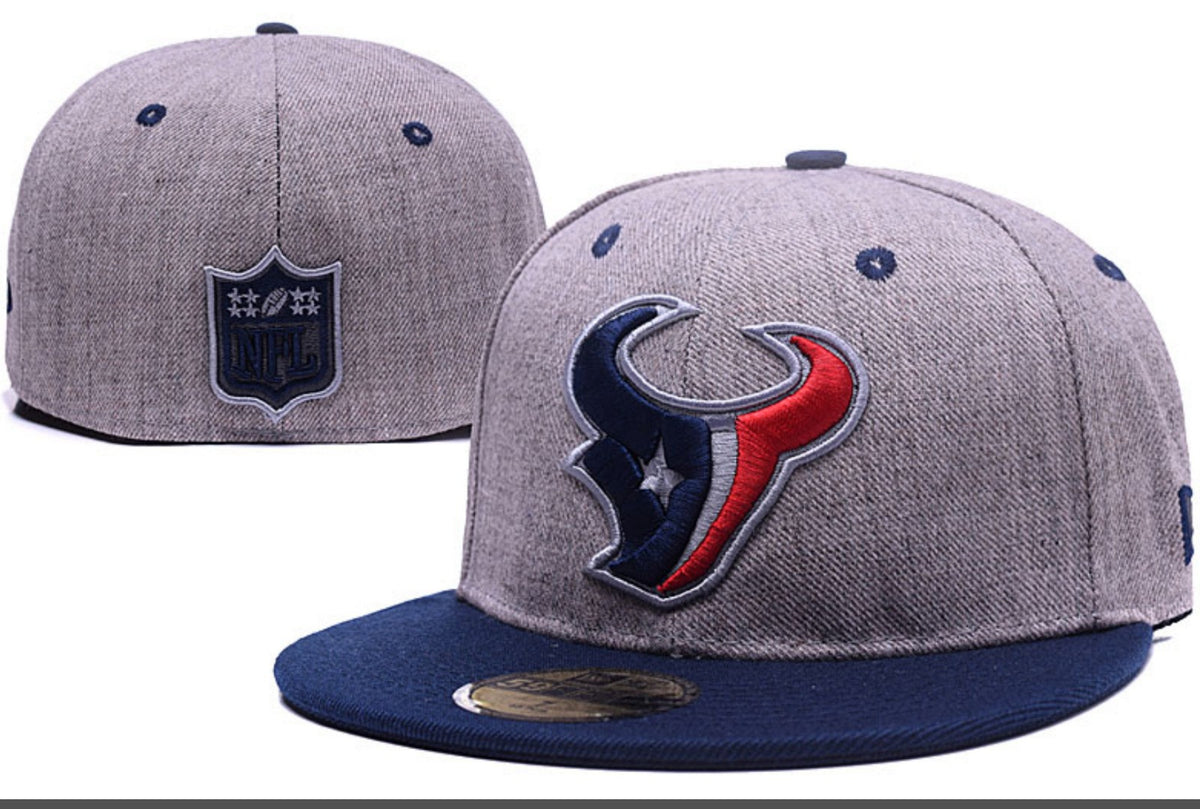 Houston Texans Fitted Hats Collection - All Stitched - 2 — view 1