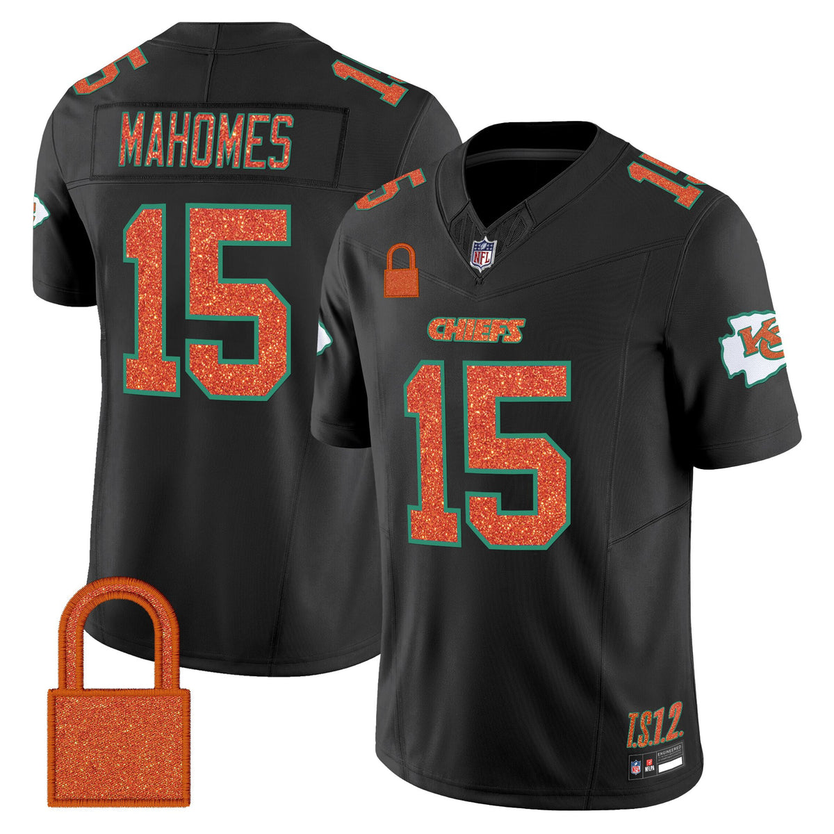 Men's Kansas City Chiefs 'Taylor Swift - TS12 - The Life of a Showgirl' Vapor Limited Jersey - All Stitched — view 1