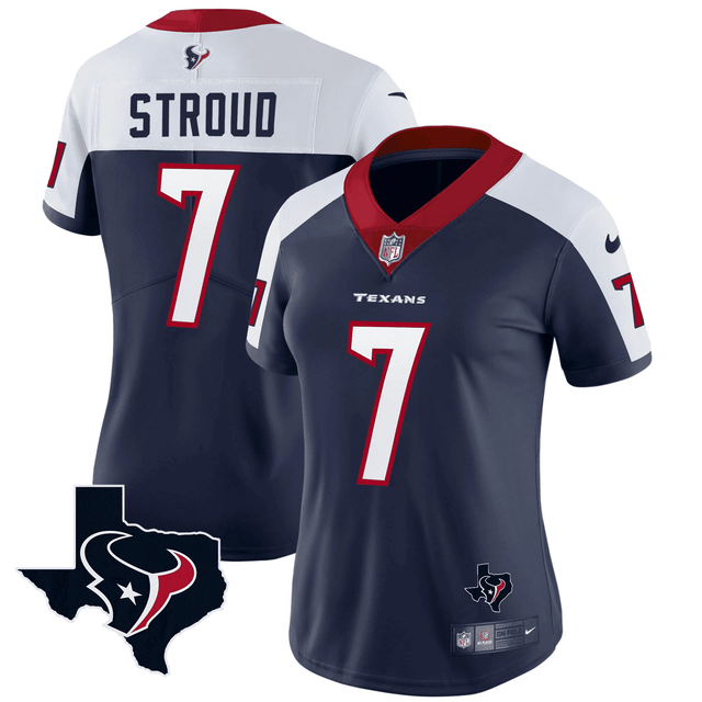 C.J. Stroud Houston Texans Vapor Limited Jersey - All Stitched - Alternate — view 1