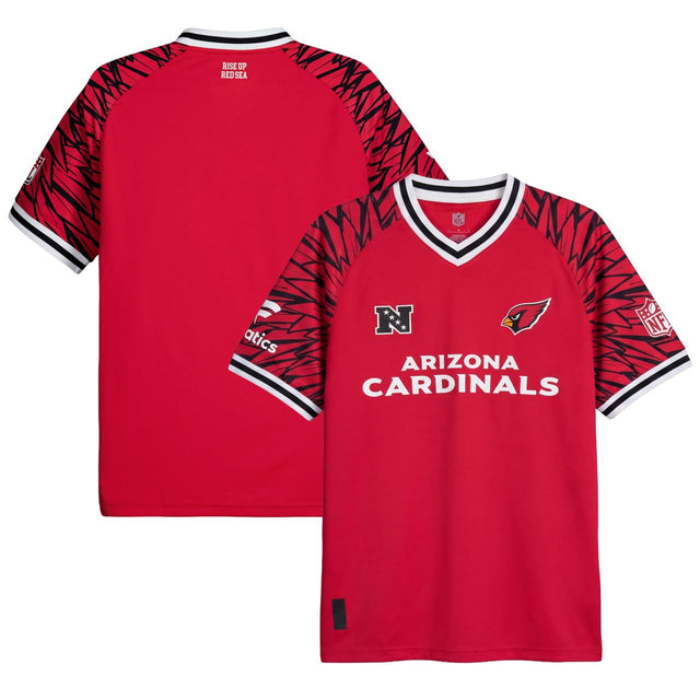 Arizona Cardinals Red 2026 Soccer Jersey - Stitched Patches - Red — view 1