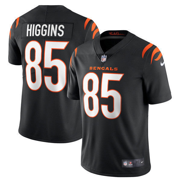 Women's Cincinnati Bengals Player Vapor Limited Jersey - All Stitched - Black - Tee Higgins — view 1