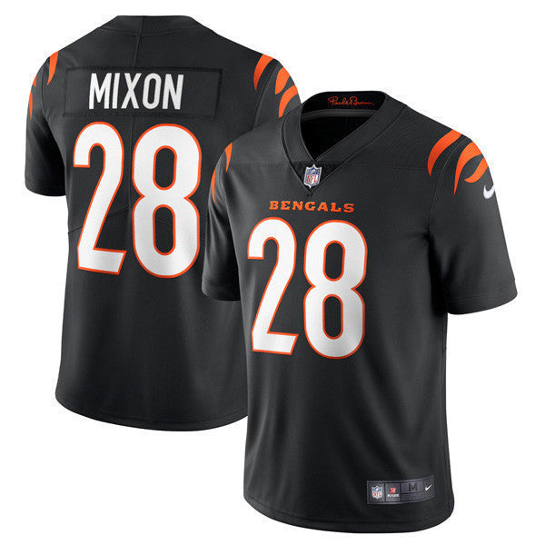 Women's Cincinnati Bengals Player Vapor Limited Jersey - All Stitched - Black - Joe Mixon — view 1
