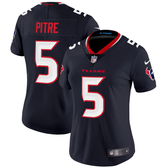 Women's Houston Texans 2024 Vapor Limited Jersey - All Stitched - Navy - Jalen Pitre — view 1