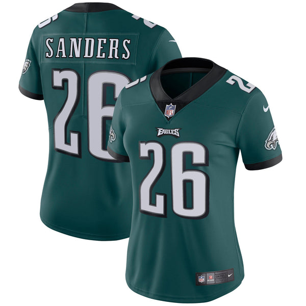 Eagles Vapor Midnight Green - All Stitched - Miles Sanders — view 1