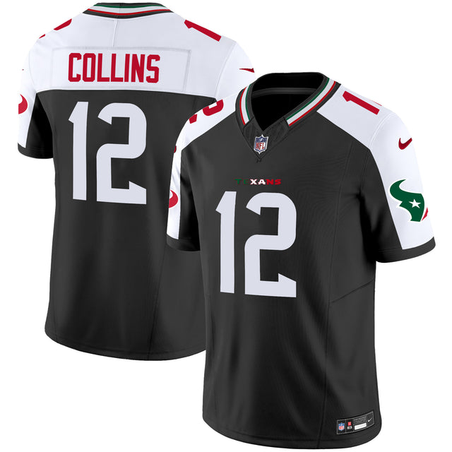 Men's Houston Texans Mexico Vapor Limited Jersey - All Stitched - Alternate - Nico Collins ~5700877 — view 1