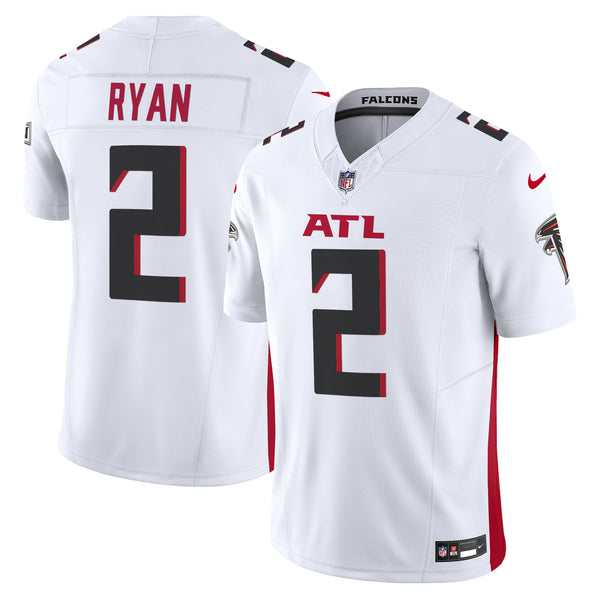Men's Atlanta Falcons 2024 Vapor Limited Jersey - All Stitched - White - Matt Ryan — view 1