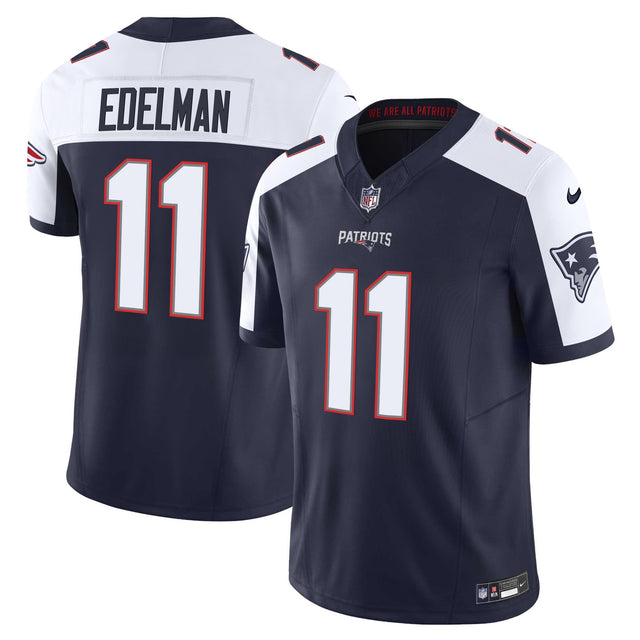 Men's Patriots Vapor Limited Jersey - All Stitched - Alternate - Julian Edelman — view 1