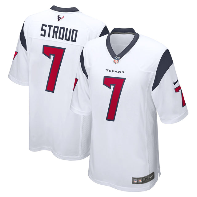 Houston Texans C.J. Stroud #7 Jersey - All Stitched - White — view 1