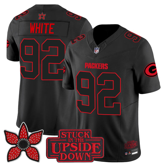 Green Bay Packers 'Stranger Things Edition' Vapor Limited Jersey - All Stitched - Reggie White — view 1