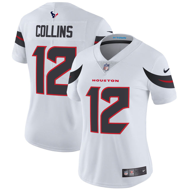 Women's Houston Texans 2024 Vapor Limited Jersey - All Stitched - White - Nico Collins — view 1