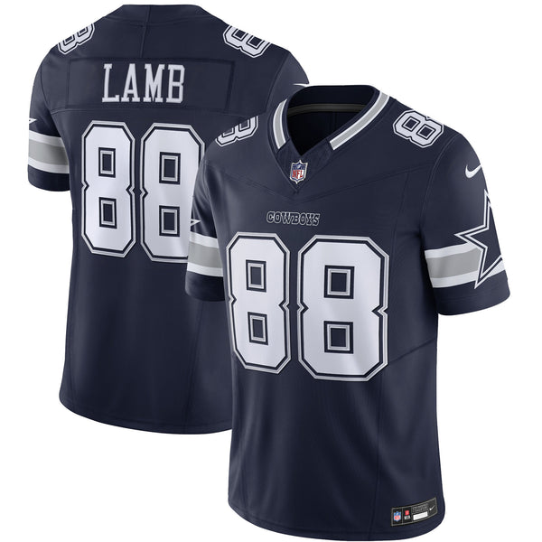 Men's Cowboys Vapor Limited Jersey – All Stitched - Navy - CeeDee Lamb — view 1