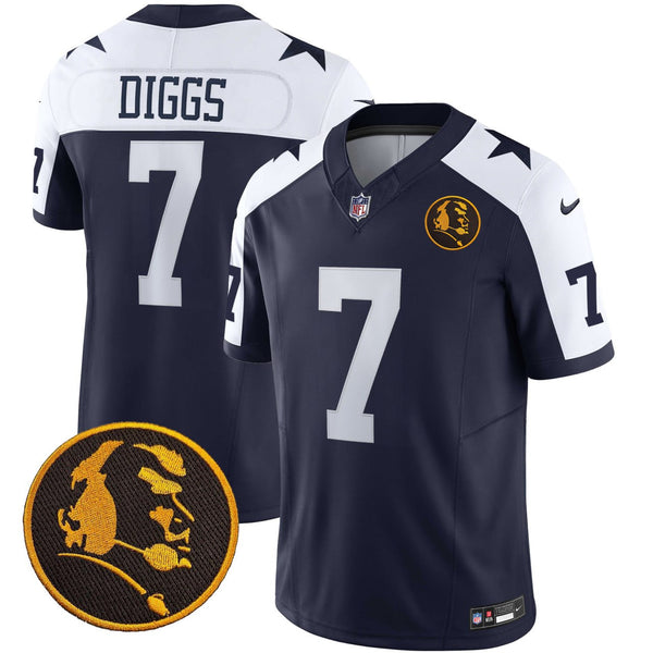 Trevon Diggs Dallas Cowboys John Madden Patch Jersey - All Stitched — view 1