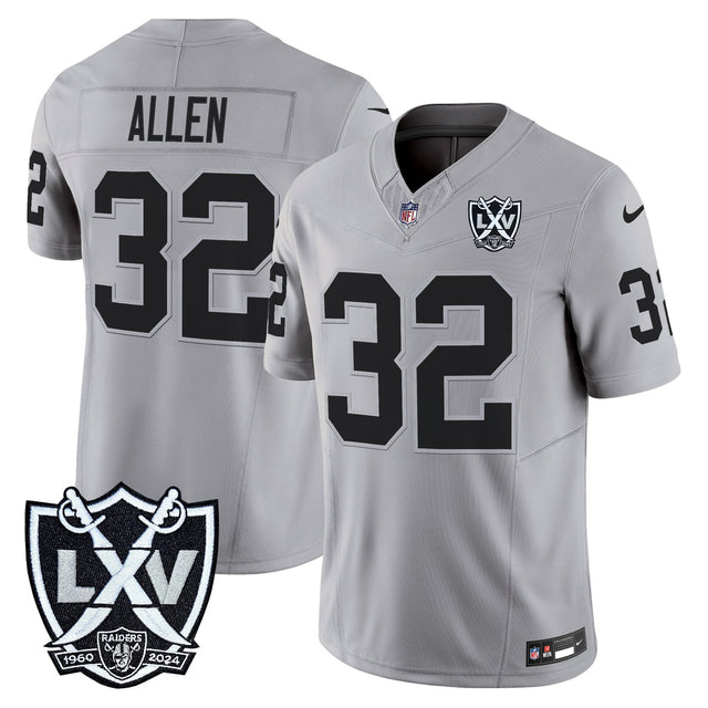 Men's Las Vegas Raiders 2026 Vapor Limited Jersey - All Stitched - Gray - Marcus Allen — view 1