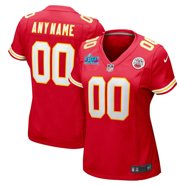 Chiefs Super Bowl Custom Name & Number Jersey - All Stitched - Game — view 1