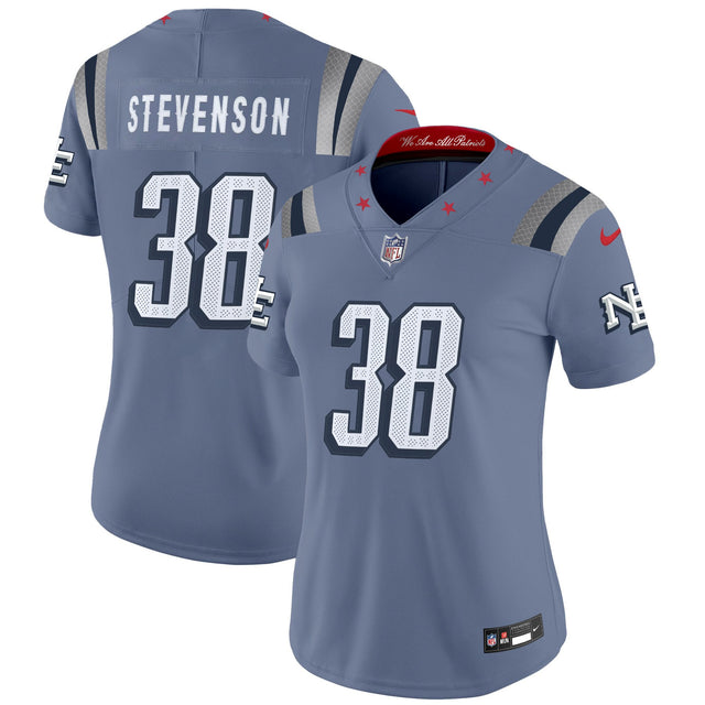 Women's New England Patriots 2025 Rivalries Vapor Limited Jersey - All Stitched - Rhamondre Stevenson — view 1