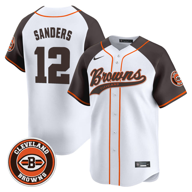 Men's Cleveland Browns 2025 Vapor Premier Limited Jersey - All Stitched - Alternate - Shedeur Sanders — view 1
