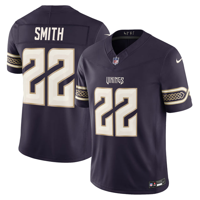 Men's Minnesota Vikings 2026 Rivalries Vapor Limited Jersey - All Stitched - Purple - Harrison Smith — view 1