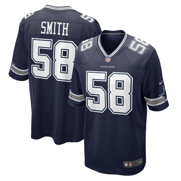 Mazi Smith Dallas Cowboys Game Jersey Collection - All Stitched - Navy — view 1