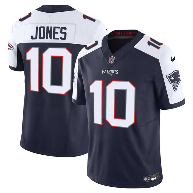 Men's Patriots Vapor Limited Jersey - All Stitched - Alternate - Mac Jones — view 1