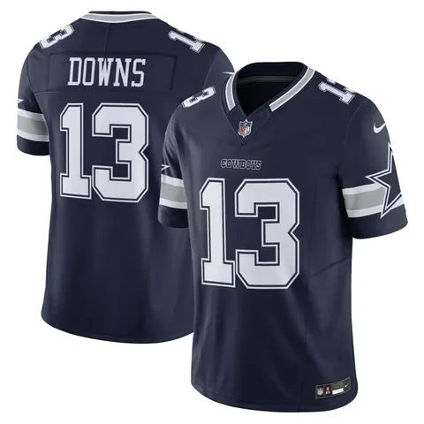 Caleb Downs #13 Dallas Cowboys Jersey - All Stitched - Navy ~7045375 — view 1