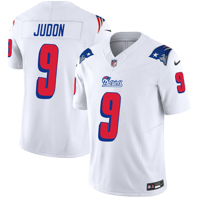 Youth's Patriots 1996 Throwback Limited Vapor Jersey - All Stitched - White - Matthew Judon — view 1