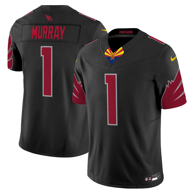 Men's Arizona Cardinals 2024 Special Vapor Limited Jersey - All Stitched - Black - Kyler Murray — view 1