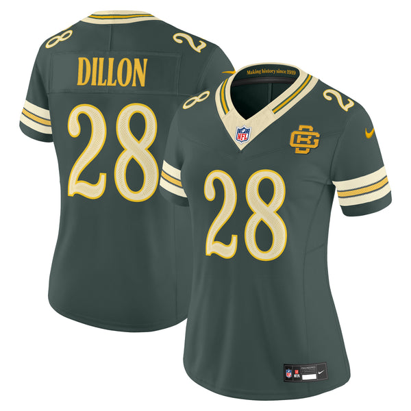 Green Bay Packers 2026 Rivalries Vapor Limited Jersey - All Stitched - AJ Dillon — view 1