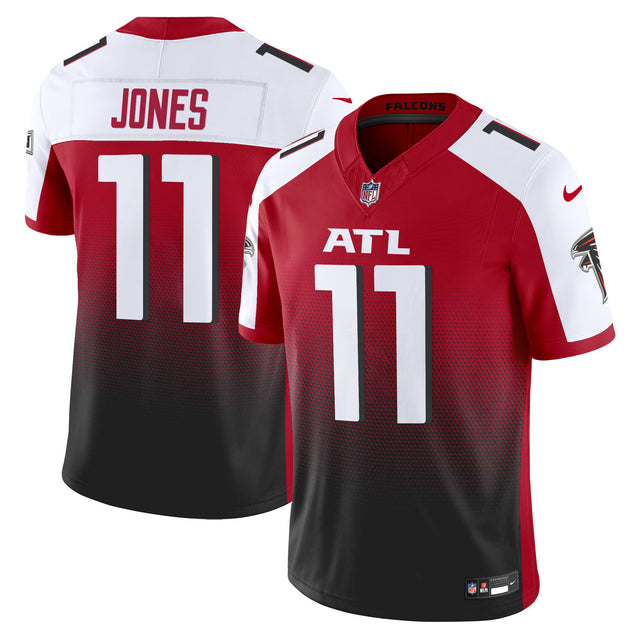 Men's Atlanta Falcons 2024 Vapor Limited Jersey - All Stitched - Red Alternate - Julio Jones — view 1