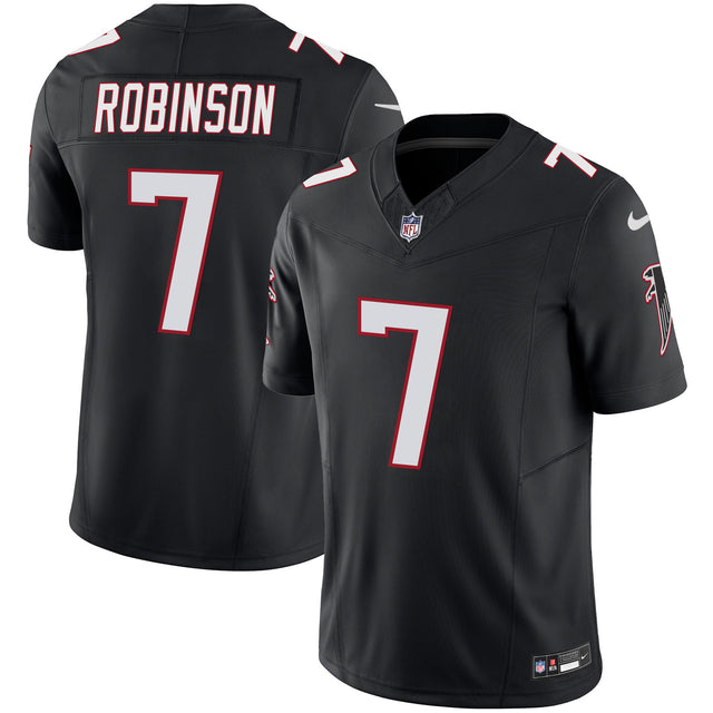 Bijan Robinson Atlanta Falcons Vapor Limited Jersey - Black - All Stitched - Bijan Robinson — view 1