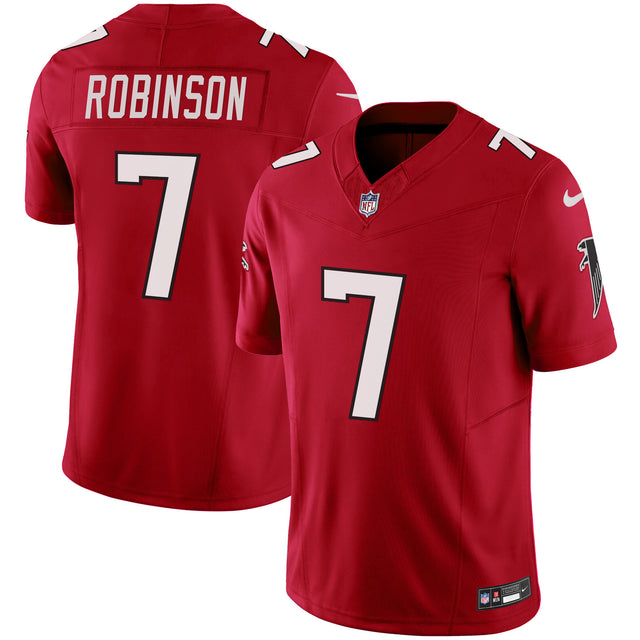 Bijan Robinson Atlanta Falcons Vapor Limited Jersey - All Stitched - Red — view 1