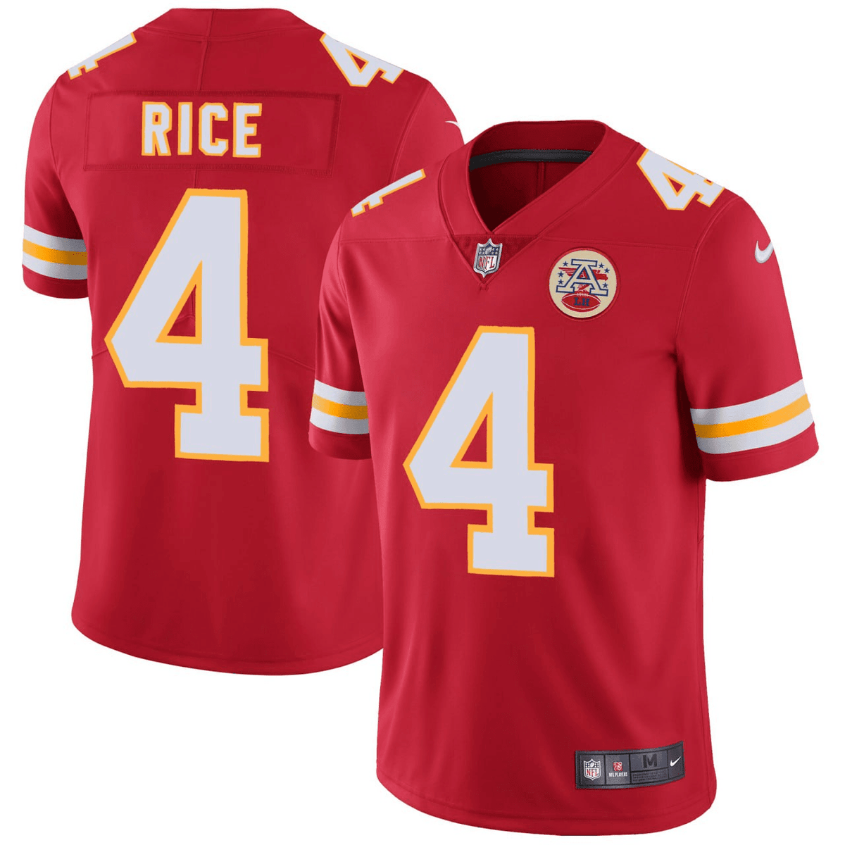 Rice Kansas City Chiefs Limited Jersey - All Stitched - Rice — view 1