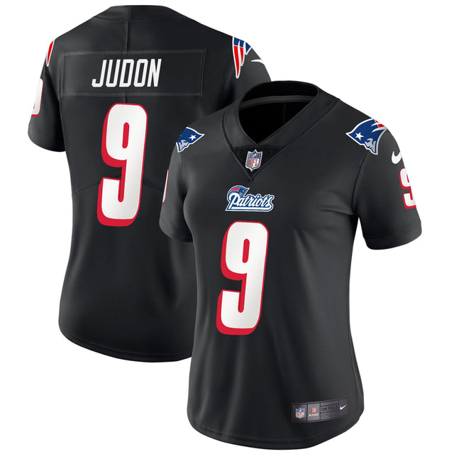 Women's Patriots 1996 Throwback Limited Vapor Jersey - All Stitched - Black - Matthew Judon — view 1