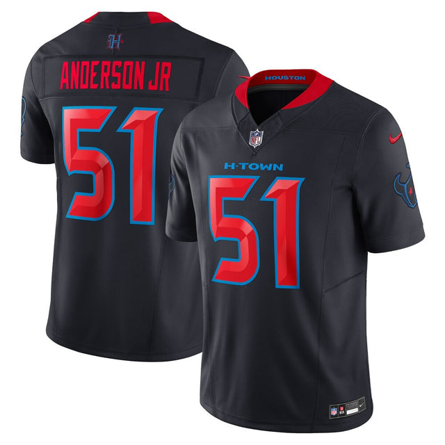 Will Anderson Jr. Houston Texans Navy Limited Jersey - All Stitched - Navy Limited — view 1