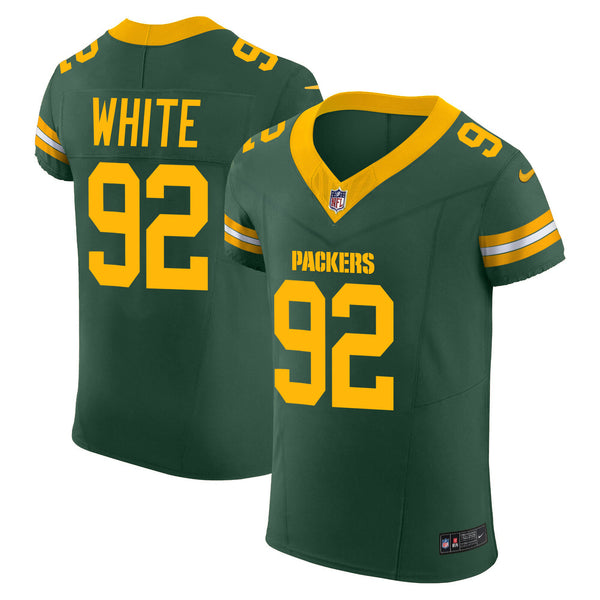 Men's Packers Vapor Elite Jersey - All Stitched - Green - Reggie White — view 1
