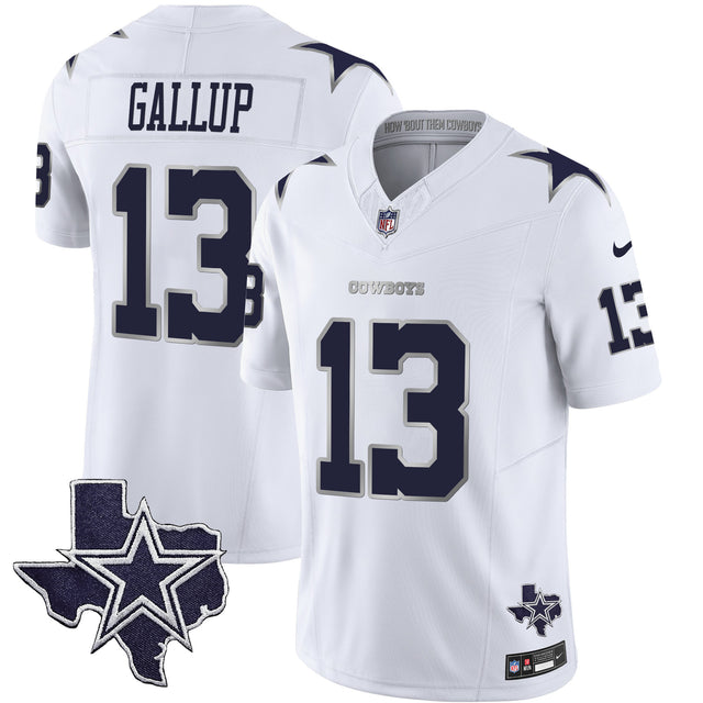 Dallas Cowboys 2024 Winter Warrior Vapor Limited Jersey - All Stitched - Michael Gallup — view 1