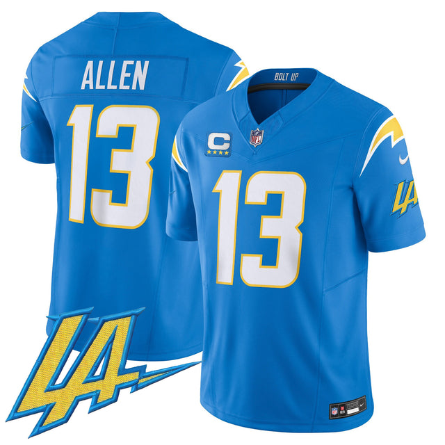 Men's Chargers Vapor Limited Jersey V2 - All Stitched - Powder Blue - Keenan Allen — view 1