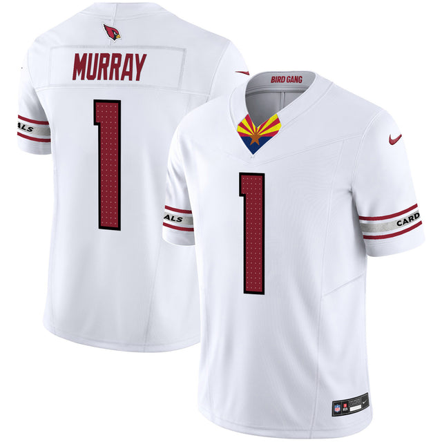 Men's Arizona Cardinals 2024 Special Vapor Limited Jersey V2 - All Stitched - White - Kyler Murray — view 1