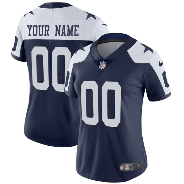 Cowboys Throwback Limited Vapor Custom Jersey - All Stitched - 2004 — view 1