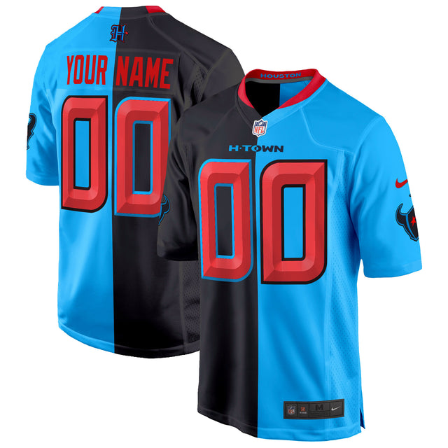 Houston Texans 2024 Game Custom Jersey - All Stitched - Split — view 1