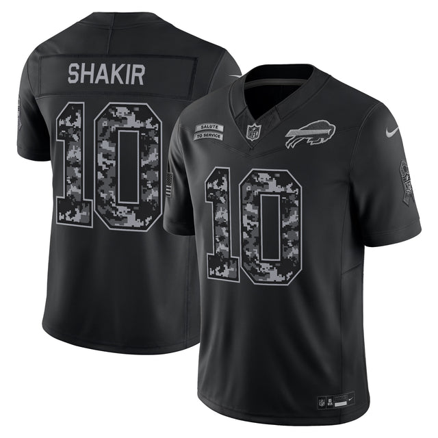 Buffalo Bills 2026 Salute to Service Vapor Limited Jersey - All Stitched - Khalil Shakir — view 1