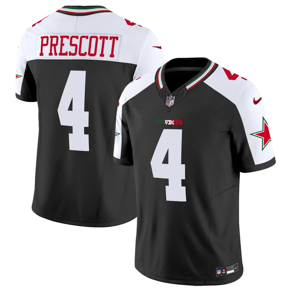 Men's Cowboys Mexico Vapor Limited Jersey - All Stitched - Alternate - Dak Prescott — view 1