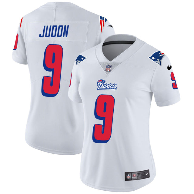 Women's Patriots 1996 Throwback Limited Vapor Jersey - All Stitched - White - Matthew Judon — view 1