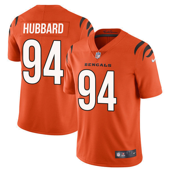 Women's Cincinnati Bengals Player Vapor Limited Jersey - All Stitched - Orange - Sam Hubbard — view 1