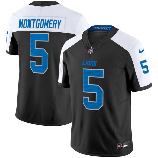 Men's Detroit Lions 2024 Vapor Limited Jersey - All Stitched - Alternate - David Montgomery — view 1
